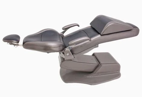 Grey dental chair